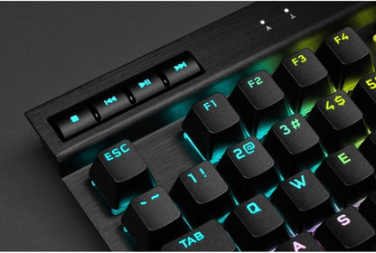 K70 RGB Tenkeyless Mechanical Gaming Keyboard - CHERRY MX SPEED Switches, Aluminum Frame, Per-Key RGB Backlighting, Detachable USB-C Cable