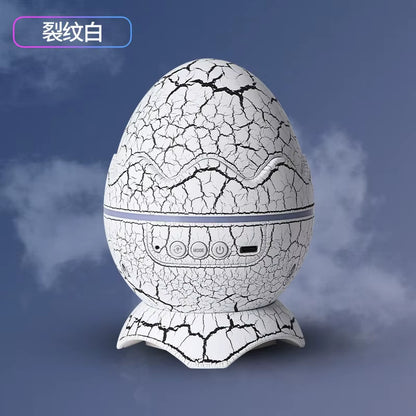 Led Dragon Egg Lamp Dinosaur Eggs Shell Galaxy Starry Projector Bluetooth-Compatible Remote Control Night Lights Children Gift